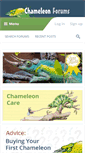 Mobile Screenshot of chameleonforums.com